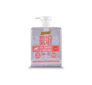 Nature’s Secret Dog Shampoo & Conditioner Tangle Free with Aloe Vera & Chamomile 500ml